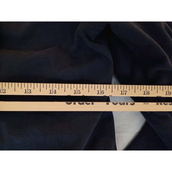 Marine Layer Womens Sz Small Navy Jacket Native Flannel Lined Hoodie Made In USA - Picture 7 of 8